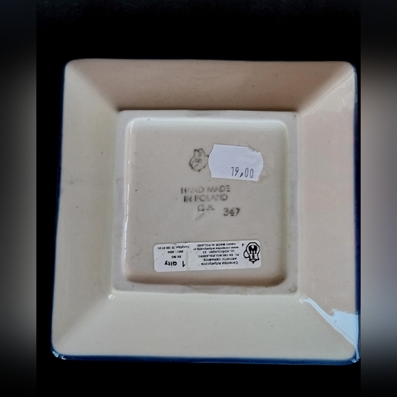 Polish square dish - Picture 7 of 8